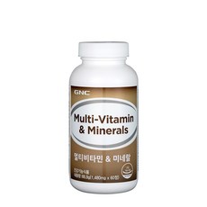 [GNC] 멀티비타민 앤 미네랄 (60정) 2개월분, 1병
