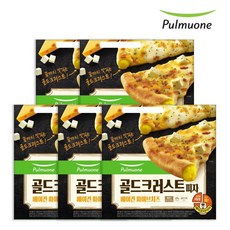 풀무원 [풀무원] 골드 크러스트피자(베이컨 파이브치즈) 479g x 5판, 5개