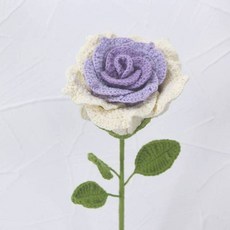 뜨개장미코사지