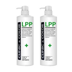  1+1증정 서울화장품 클리닉 앤 칼라 엘피피 LPP 산성 샴푸 산성샴푸, 1개, 1000ml 