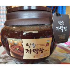 강원도 까만 된장 촌막장 숙성된장, 1.7kg, 1개