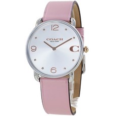 코치 COACH 엘리엇 여성 가죽 시계 핑크 36mm 14504199