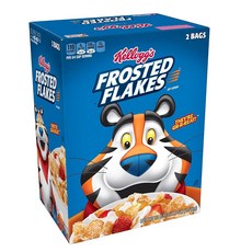 [미국직배송]켈로그 프로스트 플레이크 시리얼 오리지널 코스트코 대용량 1.56kg Kellogg's Frosted Flakes Cereal, 1개