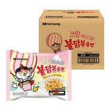 [삼양식품] 크림까르보불닭볶음면 140g x 32입