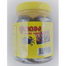 킹푸드 태국 푸동 염장게 방게조림 절임게300g Thai Pudong Salted Crab Boiled Beef Crab Pickled Crab, 300g, 1개