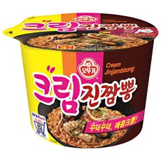 오뚜기 크림진짬뽕 용기 105g, 10개