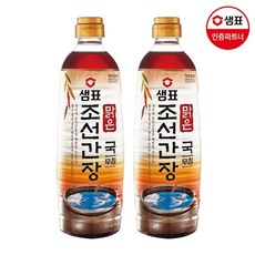 샘표 맑은 조선간장 930ml X 2팩+사은품증정