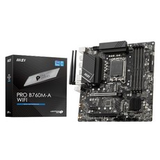 [MSI] PRO B760M-A WIFI (인텔B760/M-ATX), 단품