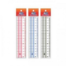 알파 컬러 방안자 15cm(색상랜덤)