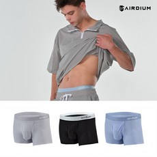 에어디움 써머 쿨링 언더웨어 남성 드로즈 3종 A세트 시원한 여름 드로즈 블랙홀 자동분리