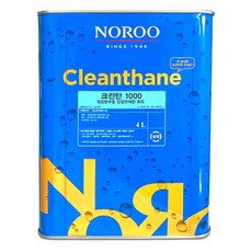 [노루페인트] 크린탄 1000 하도 4L 투명 1액형 우레탄 방수, 우레탄중도 뉴싱글탄 녹색4kg