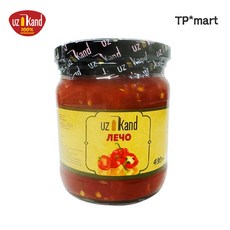 우즈베키스탄 우즈칸트 레초 살사풍 토마토소스, 1개, 430g