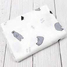북극곰손수건