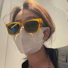 불후의명곡 677회 조장혁 선글라스 옐로우 스퀘어 프레임 자외선차단