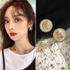 바네코쥬얼리 엔틱 로열패밀리 [은침] 귀걸이 #0936