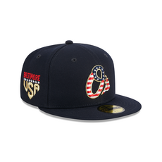 뉴에라 스냅백 MLB [볼티모어 오리올스] Independence Day 2023 59FIFTY Fitted 942212