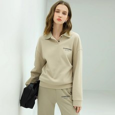 디니지아 COCOBELLA 루즈 캐주얼 레터링 티셔츠 609