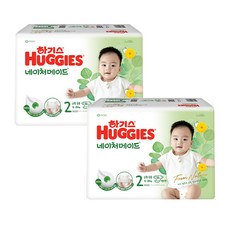 하기스 NEW 네이처메이드 밴드형 기저귀 아동공용 소형 2단계(4~8kg), 2단계, 116매