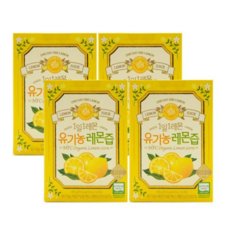 1일1레몬 유기농 100% 리얼착즙 레몬즙 20gX14포, 20g, 4박스