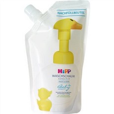 Hipp 베이비 소프트 폼 배스 - 오리 - 250ml - 리필 백, 1개