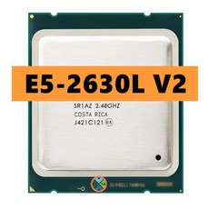 제온 프로세서 E5 2630L V2 CPU 2.4GHz 60W LGA2011 식스 코어 서버 프로세서 e5-2630L V2 E5-2630LV2