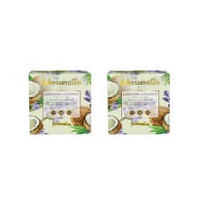 Fabessentials Lavender Coconut Organic Handmade Bathing Bar 100 gm Soap Pack of 2 Set (100 GM X 2 )