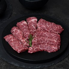 [한우드소] 국내산 친환경 아산 한우 명가 1++살치살 200g, 1개