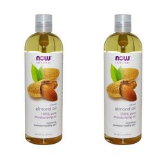 나우푸드 솔루션즈 스위트 아몬드 오일 Sweet Almond Oil 16oz(473ml) 2팩, 1개