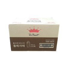 폴 바셋 바리스타 돌체 라떼 12개입, 330ml, 12개