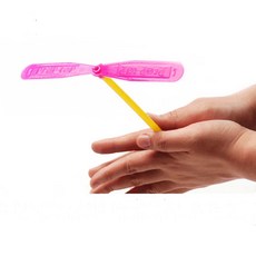 [빙글빙글 프로펠러] 하늘 높이 날리는 잠자리 프로펠라 장난감, 1개