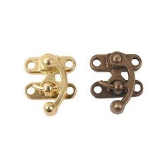 신형캐스팅.가방걸고리.엔틱, 골드, 1개