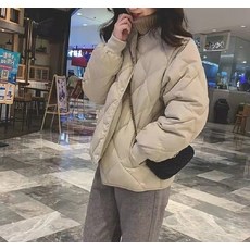여성 겨울 패딩 보온 상의 Down Jacket no0JoMg