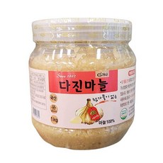 가나유통 일반포장 냉장 다진마늘 1kg (통), 1개, 단품