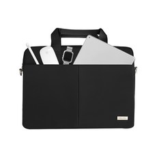 디스트 젤리코코 노트북 파우치 + 핀버튼 2종 세트, 파우치(블랙), 핀버튼(A, B)