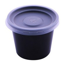 다용도 소스컵 블랙 5 x 7.5 × 5.8 cm 150ml, 1개입, 50개