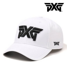 [정품] PXG 골프모자 남녀공용 볼캡 스트럭쳐드 로우 크라운, 화이트(H-22PXG000007-WHT), 1개 - pxg