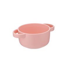 에디슨 에코젠 논슬립 양손컵 + 공기, 1세트, 핑크 EE1394 + EE1424