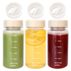 국내산 눈금표시 트라이탄 건강물병, 크림, 350ml, 1세트 주방용품 국내산 눈금표시 트라이탄 건강물병, 크림, 350ml, 1세트 주방용품