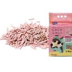 삼식마켓 가는두부모래 3KG 복숭아 오리소세지