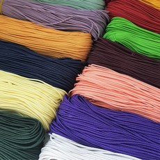 창작스튜디오놀자 꼰세사 전통 인견사 매듭실, 90cm, 02.올리브색