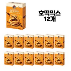 백설 찹쌀호떡믹스, 400g, 12개