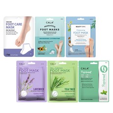 매직브라이트 촉촉한 보습 발팩 (10매) 풋 각질 케어 패드 마스크 발보습, 티트리 발팩, 1개, 10개입