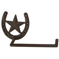 Metal Star and Horseshoe Toilet Paper Holder, 본상품