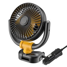 듀얼 선풍기 USB 도 자동차 공기 12V 5V 냉각 트럭용 순환 자동 360 헤드 회전 24V 휴대용 RV 자동차 팬