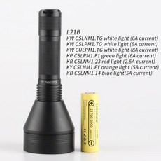 Convoy 21700 배터리 포함 21700 손전등 L21B KW CSLNM1.TG KW CULPM1.TG KP CSLPM1.F1 KR CSLNM1.23 KY, KW CSLPM1.TG, 4 modes, 1개