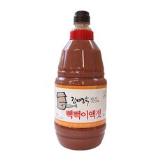 김명수젓갈 뻑뻑이액젓 천연식품, 1개, 1.8L