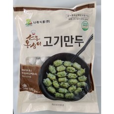 산동 옹심이 고기만두 1kgx2봉(10gx100개 내외), 1개, 1kg