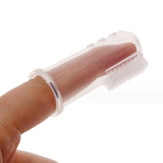 강아지칫솔 강아지 양치 치석 제거 손가락 애견 치솔, 단품, 1개