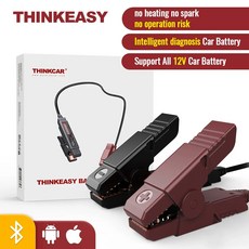THINKCAR Thinkeasy OBD2 자동차 진단 도구 블루투스 차량 배터리 테스터 IOS 및 안드로이드용 12V 2000CCA 최신 정품