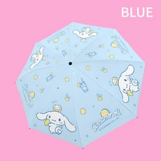 산리오 3단 자동 우산 양산